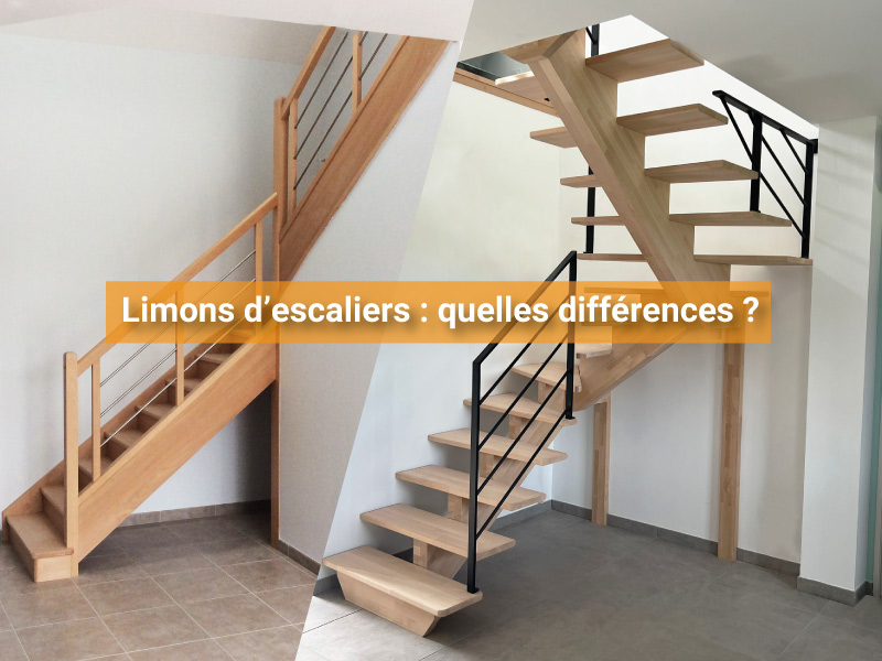 escaliers à limons : quelles sont les différents modèles